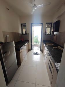 Kitchen Image of 600 Sq.ft 1 BHK Apartment / Flat for rent in Mahindra Bloomdale Apartment, Mihan Nagpur for Rs. 23000