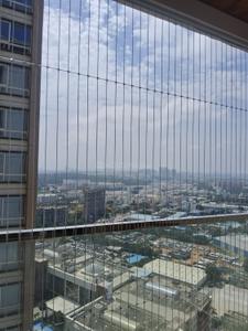 Balcony Image of 1353 Sq.ft 3 BHK Apartment / Flat for rent in Urbanrise On Cloud 33, Bachupally Hyderabad for Rs. 40000