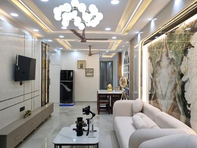 Living Room Image of 1350 Sq.ft 4 BHK Builder Floor for sale in Dwarka Mor New Delhi for Rs. 13000000