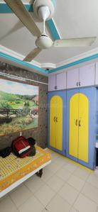 Bedroom Image of 1050 Sq.ft 3 BHK Apartment / Flat for rent in Memnagar Ahmedabad for Rs. 25000