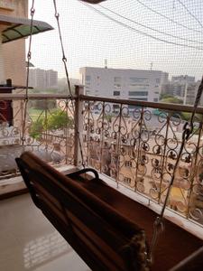 Balcony Image of 1800 Sq.ft 2 BHK Apartment / Flat for rent in Shahibaug Ahmedabad for Rs. 27000