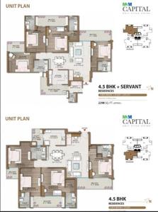 Image of 2100 Sq.ft 4 BHK Apartment / Flat for sale in M3M Capital, Sector 113, Gurgaon for Rs. 35020000