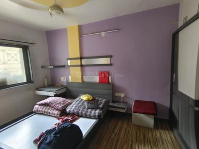Bedroom Image of 800 Sq.ft 2 BHK Apartment / Flat for rent in Mumbai Naka Nashik for Rs. 16000