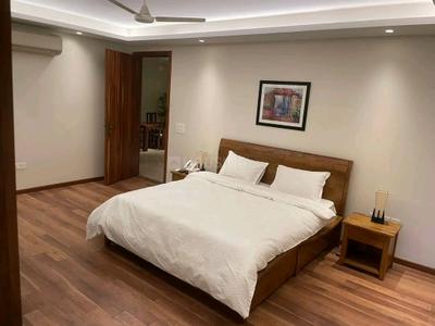 Bedroom Image of 1760 Sq.ft 3 BHK Builder Floor for rent in Freedom Fighters Enclave New Delhi for Rs. 47000