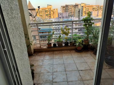 Balcony Image of 1250 Sq.ft 2 BHK Apartment / Flat for sale in Mirchandani Palms, Pimple Saudagar Pune for Rs. 13000000