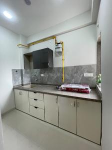 Kitchen Image of 1000 Sq.ft 1 BHK Apartment / Flat for rent in Mahalakshmi Nagar Indore for Rs. 18000