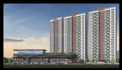 Image of 1168 Sq.ft 2 BHK Apartment / Flat for sale in Austin Yana, Tathawade, Pune for Rs. 10000000