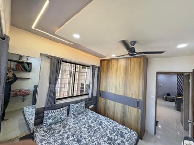 Bedroom Image of 1227 Sq.ft 2 BHK Apartment / Flat for sale in Harsh Builcorp Vacanza Homes, Althan Surat for Rs. 5500000
