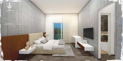 Bedroom Image of 969 Sq.ft 2 BHK Apartment / Flat for sale in Ask Serinity, Bhatagaon Raipur for Rs. 5240000
