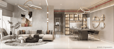 Image of 1449 Sq.ft 3 BHK Apartment / Flat for sale in Mahindra IvyLush, Wagholi, Pune for Rs. 14600000