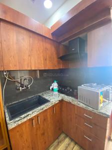 Kitchen Image of 400 Sq.ft 1 RK Studio for rent in DLF Capital Greens Phase 1 And 2, Karampura New Delhi for Rs. 25000