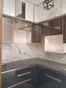 Kitchen Image of 400 Sq.ft 1 BHK Builder Floor for sale in Nawada New Delhi for Rs. 1800000