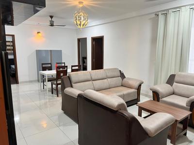 Hall Image of 1650 Sq.ft 3 BHK Apartment / Flat for rent in Puravankara Westend, GB Palya Bengaluru for Rs. 75000