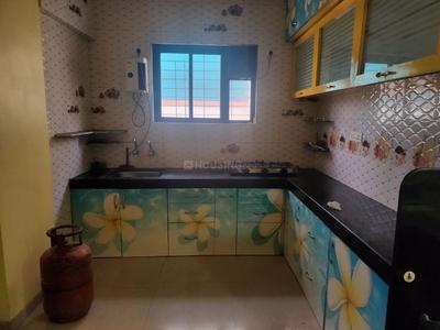 Kitchen Image of 650 Sq.ft 1 BHK Apartment / Flat for rent in Shivane Pune for Rs. 14000