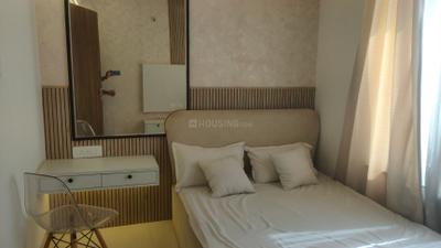 Bedroom Image of 1033 Sq.ft 2 BHK Duplex for sale in Serenity By Pumarth II, Manglia Indore for Rs. 4500000