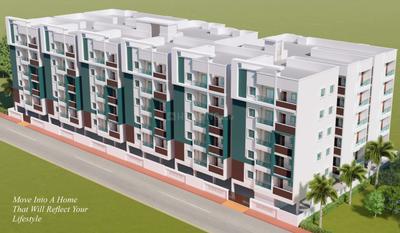 Image of 1098 Sq.ft 2 BHK Apartment / Flat for sale in GM Sri Sai Signature, Horamavu, Bengaluru for Rs. 7490000