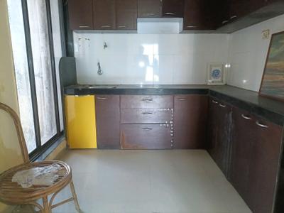 Kitchen Image of 1774 Sq.ft 3 BHK Apartment / Flat for rent in Kesar Harmony, Kharghar Navi Mumbai for Rs. 135000