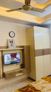 Bedroom Image of 450 Sq.ft 1 BHK Builder Floor for rent in Sector 111 Gurgaon for Rs. 18500