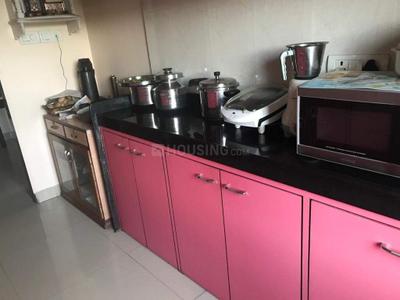 Kitchen Image of 910 Sq.ft 2 BHK Apartment / Flat for rent in Rustomjee Urbania Astraea, Thane West Thane for Rs. 47000