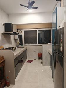 Kitchen Image of 1100 Sq.ft 2 BHK Apartment / Flat for rent in Govind Nagar Nashik for Rs. 20000