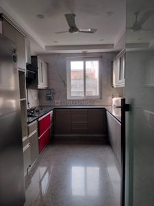 Kitchen Image of 3600 Sq.ft 4 BHK Builder Floor for rent in Green Park Extension New Delhi for Rs. 325000