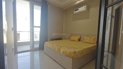 Bedroom Image of 580 Sq.ft 1 BHK Builder Floor for rent in Sector 38 Gurgaon for Rs. 36000
