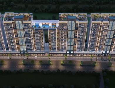 Image of 1020 Sq.ft 2 BHK Apartment / Flat for sale in Nirman Astropolis, Tathawade, Pune for Rs. 7250000