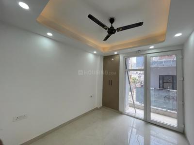 Bedroom Image of 1050 Sq.ft 3 BHK Builder Floor for rent in Saket New Delhi for Rs. 35000