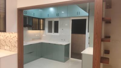 Kitchen Image of 2000 Sq.ft 3 BHK Apartment / Flat for rent in Rajapushpa Provincia, Narsingi Hyderabad for Rs. 78000