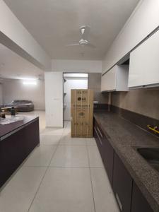Kitchen Image of 2334 Sq.ft 3 BHK Apartment / Flat for rent in Shivalik Green View, Shantigram Ahmedabad for Rs. 80000