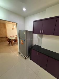 Kitchen Image of 2000 Sq.ft 3 BHK Apartment / Flat for rent in Race Course Vadodara for Rs. 45000