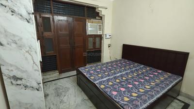 Bedroom Image of 594 Sq.ft 1 BHK Builder Floor for rent in Palam Vihar Gurgaon for Rs. 20500