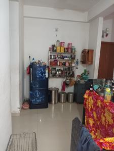 Kitchen Image of 750 Sq.ft 1 BHK Apartment / Flat for sale in Parshwa Sahaj Sanidhya, Karelibagh Vadodara for Rs. 1850000