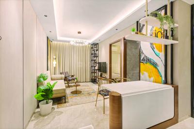 Living Room Image of 400 Sq.ft 1 BHK Apartment / Flat for sale in Dosti Greater Thane, Bhiwandi Thane for Rs. 3600000