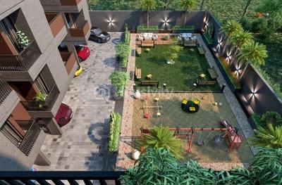 Balcony Image of 793 Sq.ft 3 BHK Apartment / Flat for sale in Shreeji Avenue Shreeji Avenue, Bajrang Wadi Rajkot for Rs. 6000000