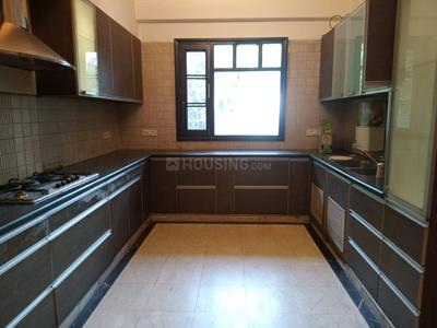 Kitchen Image of 4500 Sq.ft 4 BHK Builder Floor for rent in New Friends Colony New Delhi for Rs. 300000