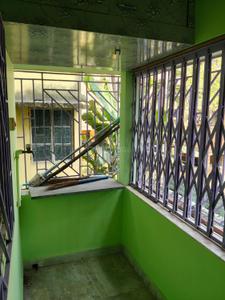 Balcony Image of 550 Sq.ft 1.5 BHK Apartment / Flat for rent in Airport Gate no. 1 Kolkata for Rs. 8000