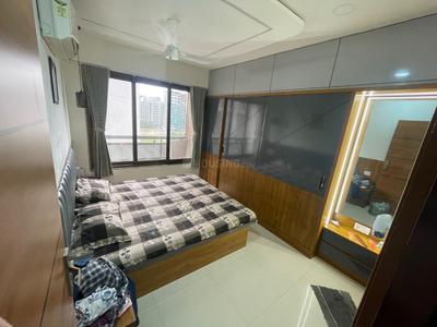 Bedroom Image of 672 Sq.ft 2 BHK Apartment / Flat for sale in Yogeshwar Karnavati Paradise, New Maninagar Ahmedabad for Rs. 5500000