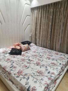 Bedroom Image of 650 Sq.ft 1 BHK Apartment / Flat for sale in Aurum Q Residences, Ghansoli Navi Mumbai for Rs. 13500000