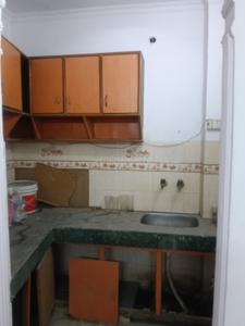 Kitchen Image of 650 Sq.ft 1 BHK Builder Floor for rent in Mukherjee Nagar New Delhi for Rs. 15500
