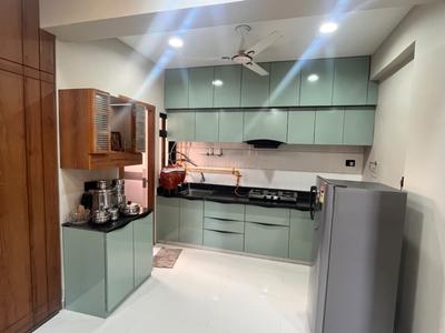 Kitchen Image of 1200 Sq.ft 2 BHK Apartment / Flat for sale in Shiv Serenity Space, Gota Ahmedabad for Rs. 7000000
