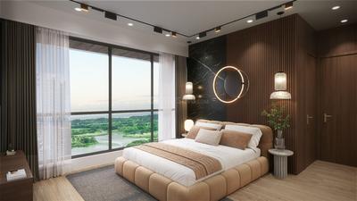 Bedroom Image of 1050 Sq.ft 2 BHK Apartment / Flat for sale in Sai Leela, Shilphata Thane for Rs. 5150000