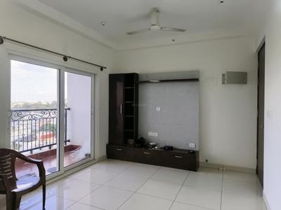 Living Room Image of 980 Sq.ft 2 BHK Apartment / Flat for rent in Prestige Jindal City, Anchepalya Bengaluru for Rs. 42000