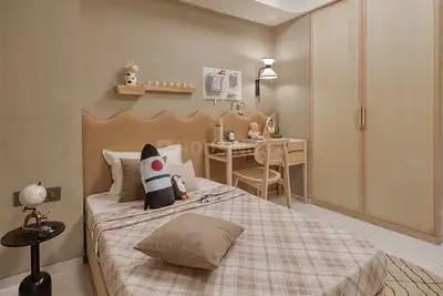 Bedroom Image of 2295 Sq.ft 3 BHK Apartment / Flat for sale in Orchid Regal, Makarba Ahmedabad for Rs. 10500000