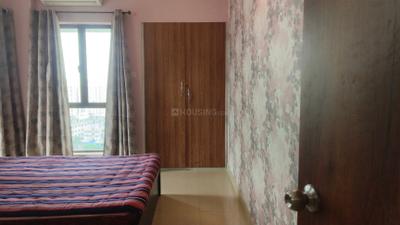 Bedroom Image of 1200 Sq.ft 2 BHK Apartment / Flat for rent in Shrachi Greenwood Nest, New Town Kolkata for Rs. 34000