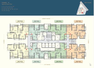 Image of 2342 Sq.ft 4 BHK Apartment / Flat for sale in Yashada EVO, Punawale, Pune for Rs. 19000000