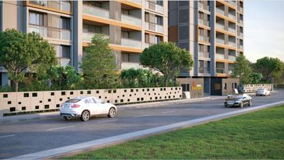 Image of 2736 Sq.ft 3 BHK Apartment / Flat for sale in Shreeji Landmark, Sargasan, Gandhinagar for Rs. 11248000