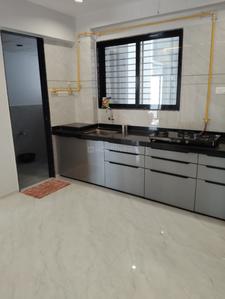 Kitchen Image of 1875 Sq.ft 3 BHK Apartment / Flat for rent in Ajray Rudransh Heights, Jahangir Pura Surat for Rs. 32000