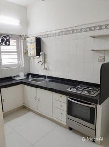 Kitchen Image of 2400 Sq.ft 3 BHK Villa for rent in Shilp Yogeshwar Bungalows, Thaltej Ahmedabad for Rs. 60000