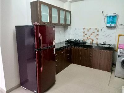 Kitchen Image of 650 Sq.ft 2 BHK Apartment / Flat for rent in TCG The Cliff Garden Apartments, Hinjawadi Phase 3 Pune for Rs. 28000